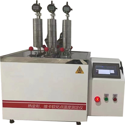 Automatic Needle Vicats Apparatus Vicat Softening Point Heat Distortion Testing Machine