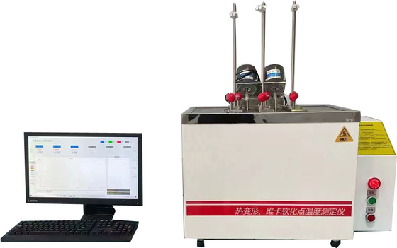Astm D 648 Vicat Softening Point Tester Computer Control