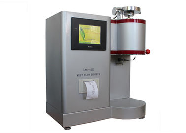 PLC Control Melt Flow Meter , High Precise XNR-400C Plastic Flow Rate Machine