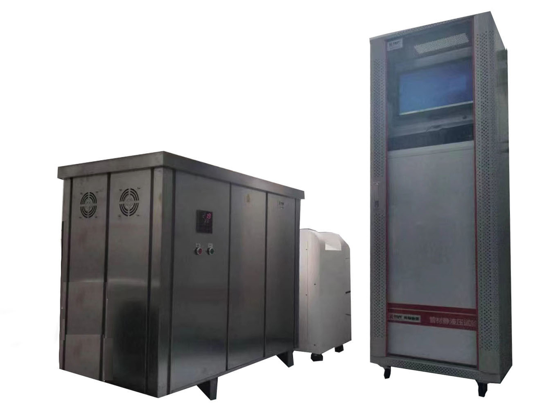 PVC, PE, PPR Hydrostatic Burst Pressure Testing Machine Plastic Pipe