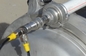 Plastic pipes hydrostatic pressure testing machine