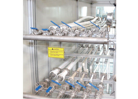 CHW-63M Plastic Pipeline System Testing Machine with Touch Screen Display PLC Control and ±0.5°C Temperature Accuracy