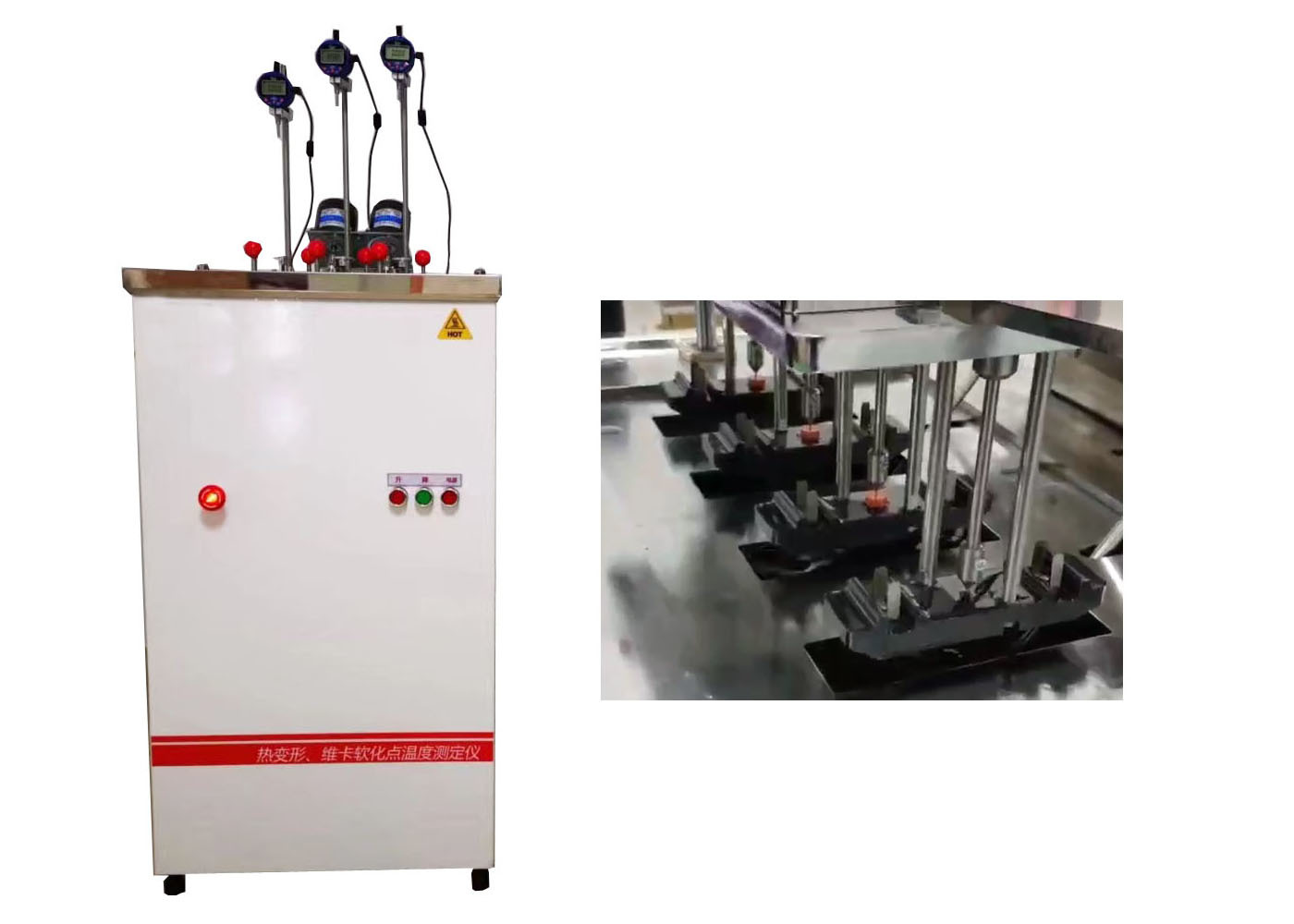 Plastic HDT VICAT Testing Machine for Thermal Deformation Assessment ...
