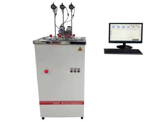 Iso 75 Astm D 648 Hdt Vicat Testing Machine In Thermal Deformation