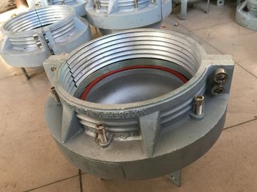 Good Sealing 250mm Plastic Pipe End Caps High Strength Steel Material