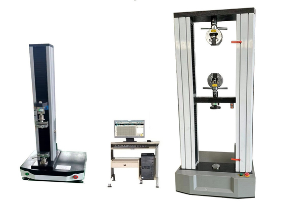 10KN Electric Universal Testing Machine with 0.001mm Crossbeam Displacement Resolution for Materials Testing and Control