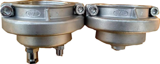 Iso Passed 75mm Metal End Caps For Pvc Pe Pipe