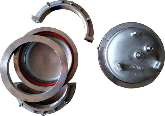 φ180mm Plastic Pipe End Caps For Conveyance Fluids